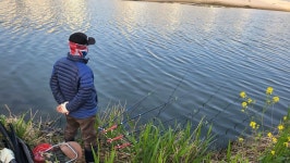 믈찻사님또랑낚시하네요