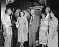 Florida Memory • Koreshans at Art Hall during a birthday party. 