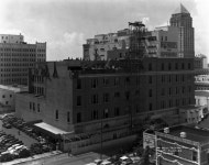 Florida Memory • Southern Bell Telephone and Telegraph Co. building under construction on NE 2nd St. in Miami. 