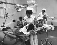Florida Memory • View of dental lab at the Miami-Dade Junior College North Campus. 