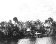 Florida Memory  - ATG Parkinson landing on the Caloosahatchee River - Upcohall, Florida ATG Parkinson landing on the... 