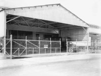 Florida Memory • Back entrance to Howard feed mills 
