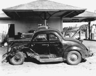 Florida Memory • Smashed-up car. 