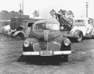 Florida Memory • Smashed-up car. 