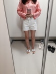 오늘도 플라이모델과 함께! 제 스펙 162/49-50왔다갔다하는데 실측이랑 평소 플모 주문 사이즈만 생각하고 자연스레REVIEW - (주)플라이모델