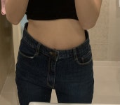 오늘도 플라이모델과 함께! 진청 168/49 미듐 샀는데 허리 너.. 무 커요REVIEW - (주)플라이모델