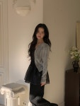오늘도 플라이모델과 함께! [NEW! 할인]밀레인-라운드 가디건 (주문폭주!)