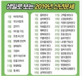 포모스 생일로 보는 2019년 신년운세 생일로 보는 2019년 신년운세