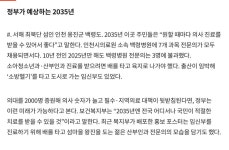 포모스 정부 의대증원하면 2035년엔 백령도에 7개과 전문의 상주 정부 의대증원하면 2035년엔 백령도에 7개과 전문의 상주