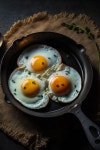 Sunny Side Up Breakfast Pan | Pictures of food • Foodiesfeed • Food pictures —Pictures of food • Foodiesfeed • Food... 