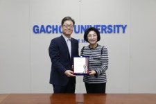 가천포토 사회정책대학원 부동산정책전공 원우회 발전기금 전달식