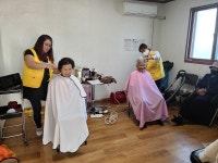 우리마을소식-양도면 하일리 경로당에서 찾아가는 토탈 자원봉사 실시 내용 | 강화군 읍·면>동네 알림방