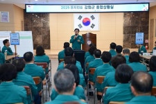 현장포토-2025년 을지훈련 최초 상황보고 내용 | 강화군청>강화소개>강화소식
