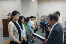 보도자료-재인교동면민회 장학금 수여식 가져 내용 | 강화군청>강화소개>강화소식