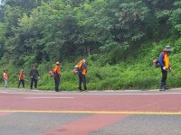 보도자료- 양사면 의용소방대, 환경정화 활동 펼쳐 내용 | 강화군청>강화소개>강화소식