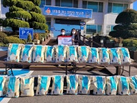 보도자료-양사면 인화1리 주민 이종섭 씨, 사랑의 쌀 80포 기탁 내용 | 강화군청>강화소개>강화소식