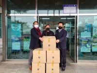 도암면 만덕리·신전면 사초리 출신 향우 마스크 20,000장 기부 - 강진군청 도암면 만덕리·신전면 사초리 출신 향우 마스크 20,000장 기부