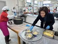 강진군칠량면 새해 인사, 떡국 배식 봉사 칠량면 새해 인사, 떡국 배식 봉사