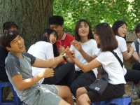 영랑시인 감성학교(칠량중 전교생. 2015. 7. 16. 목) - 강진시문학파기념관