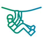 경상북도교육청안동학생수련원-짚라인 경상북도교육청안동학생수련원