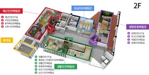 경상북도교육청의성안전체험관-층별안내도 경상북도교육청의성안전체험관