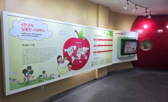 사과테마파크 > 사과테마파크(전시관)> 사과탐구의 집> 사과의 역사와 스토리 사과테마파크