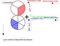 addition et soustraction des Fractions – GeoGebra addition et soustraction des  Fractions