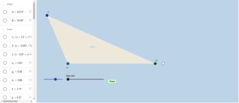 Triangle inequaltiy – GeoGebra Triangle inequaltiy