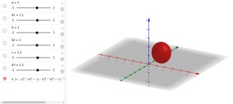 ellipsoid – GeoGebra ellipsoid