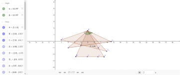 파그나노의 정리 확인 – GeoGebra 파그나노의 정리 확인