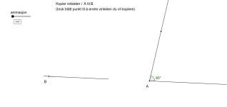 Nr 6: Kopiere vinkler. Side 114 – GeoGebra Nr 6: Kopiere vinkler. Side 114