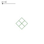 마름모 조각들로 구현한 정n각형(중점) – GeoGebra 마름모 조각들로 구현한 정n각형(중점)
