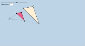 Properties of Dilations – GeoGebra Properties of Dilations