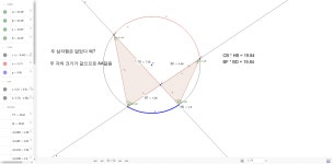 원과 비례 #1 – GeoGebra 원과 비례 #1