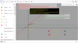 Linear Functions. – GeoGebra Linear Functions.