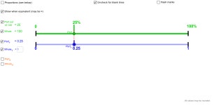 Compare Number Lines - Ratios and Proportions – GeoGebra Compare Number Lines - Ratios and Proportions