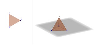 정사면체 – GeoGebra 정사면체