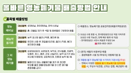정보공개 > 정보공개제도 > 사전정보공표목록 > 사전정보공표목록링크 > 생활폐기물 배출요령 안내 | 거제시청