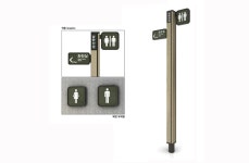 남한산성 화장실 안내사인 | 경기도 | 디자인 우수사례 | 디자인 자료실 | 디자인경기 남한산성 화장실 안내사인 남한산성 화장실 안내사인... 