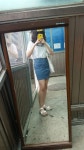 고고싱 상품후기 H라인 청치마 살려고 여기저기 쇼핑몰 다봤는데 고고싱 갑되는 슬림스커트가 제일 이쁜상품후기 - 고고싱