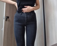 고고싱 상품후기 키는 162센치 몸무게는 54키로 입니다. 평소 허리는 24~26까지도 왓다갓다 대부분 s입구상품후기 - 고고싱