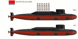 Type 094 Jin-class Ballistic Missile Submarine