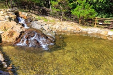 하선암 카라반 야영장 고캠핑