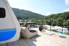 산정호수 마루글램핑 카라반 고캠핑