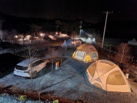 노을빛바다 캠핑장 고캠핑