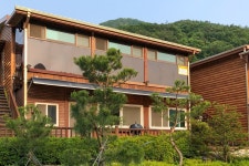 황토하우스 캠핑장