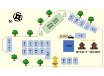 황토하우스 캠핑장