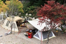 산마을 풍경 고캠핑