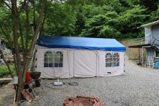 유명산 계곡 캠핑장