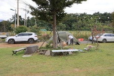 사천 씨씨 카라반 캠핑